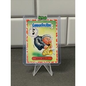 4b WINDY WILLY CLINTON 2019 Garbage Pail Kids Hate 90's POLITICS NEWS Red 60/75